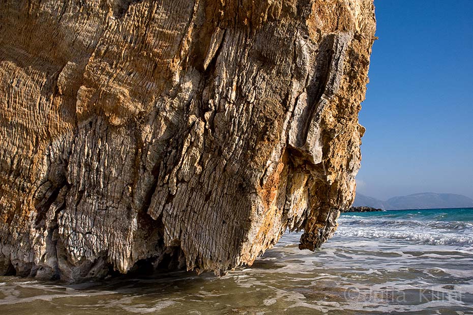 Marmara beach, Little island of Armathia, Kassos island, Dodecanese, Greece